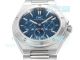 Swiss Copy IWC Schaffhausen Ingenieur Perpetual Calendar Blue Dial 41mm Watch (3)_th.jpg